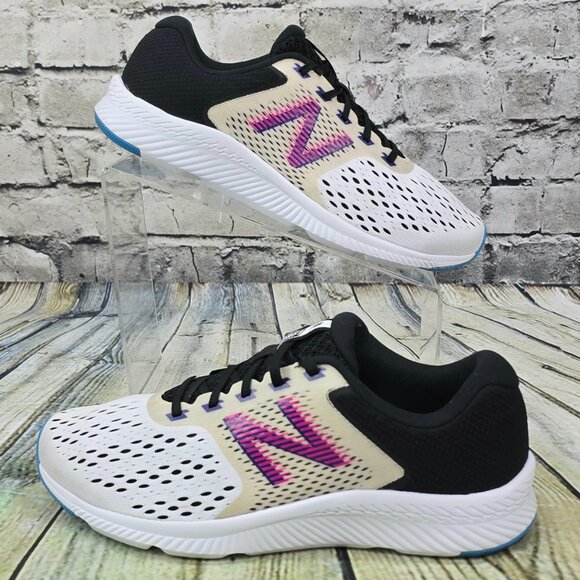 New Balance DRFT Women’s Athletic Running Shoes Size 9 White Purple WDRFTRW1 - Picture 2 of 9